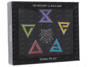 The Witcher Wild Hunt Enamel Pin Set - Sweets and Geeks