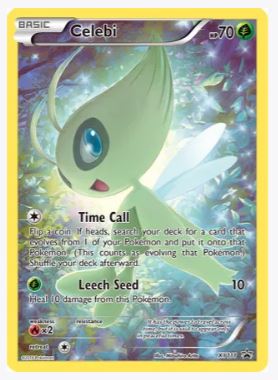 Celebi - XY111 XY Promos # XY111 - Sweets and Geeks
