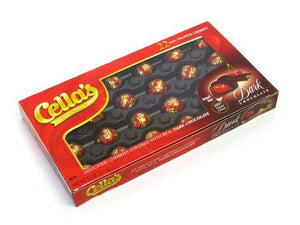 Cellas Milk Chocolate Covered Cherries Gift Box 22pk - Sweets and Geeks