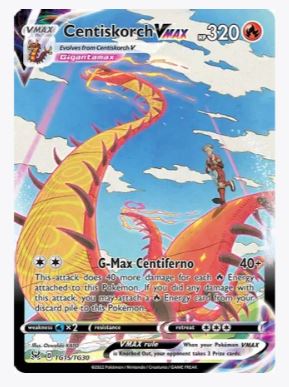 Centiskorch VMAX SWSH11: Lost Origin Trainer Gallery # TG15/TG30 - Sweets and Geeks
