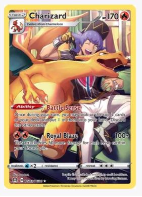 Charizard SWSH11: Lost Origin Trainer Gallery # TG03/TG30 - Sweets and Geeks