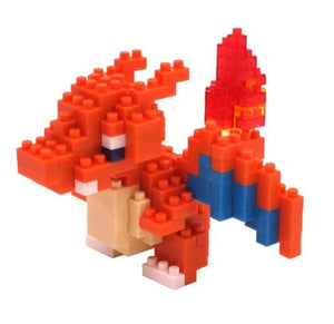 Kawada NBPM-008 nanoblock Pokemon Charizard (Lizardon) - Sweets and Geeks