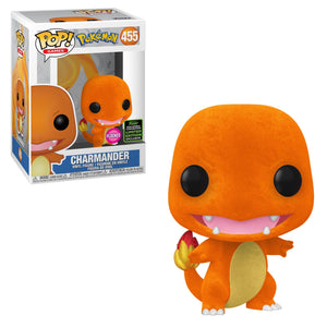 Funko Pop! Pokemon - Charmander (Flocked) [2020 Spring Convention] #455 - Sweets and Geeks
