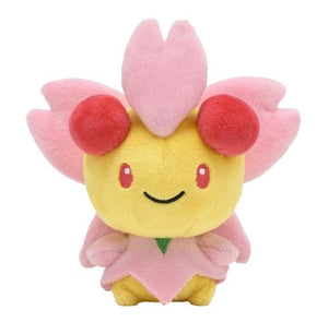 Cherrim (Positive Form) Japanese Pokémon Center Fit Plush - Sweets and Geeks