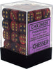 Chessex Gemini 12mm D6 Dice Block (36 Dice) - Sweets and Geeks