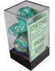 Marble Polyhedral Dice Block (7 Dice) - Sweets and Geeks