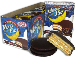 Double Decker Moon Pie - Chocolate - Sweets and Geeks