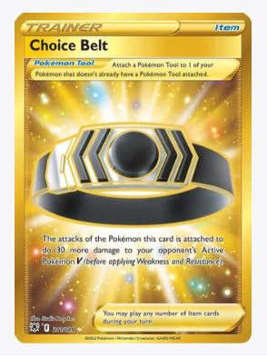 Choice Belt (Secret) SWSH10: Astral Radiance # 211/189 - Sweets and Geeks