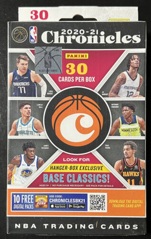 2020/21 Panini Chronicles Basketball Hanger Box - Sweets and Geeks