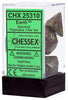 Speckled Polyhedral Dice Block (7 Dice) - Sweets and Geeks