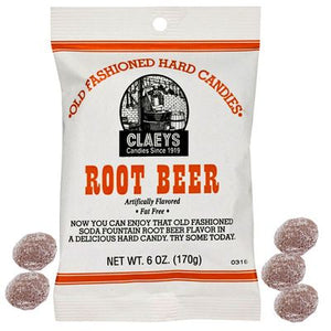 Claey's Natural Old Fashion Hard Candies 6oz Bag - Sweets and Geeks