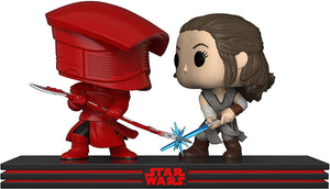 Funko POP! Star Wars Movie Moment: The Last Jedi - Rey and Praetorian Guard #264 - Sweets and Geeks