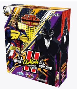 My Hero Academia League of Villains 2-Player Clash Decks (All Might vs. All for One) - Sweets and Geeks
