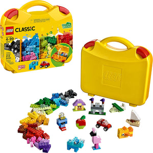 LEGO Classic Creative Suitcase 10713 Building Kit (213 Pieces), Multicolor - Sweets and Geeks