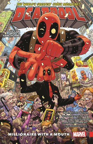 Deadpool World's Greatest - Millionaire With a Mouth Graphic Novel - Sweets and Geeks