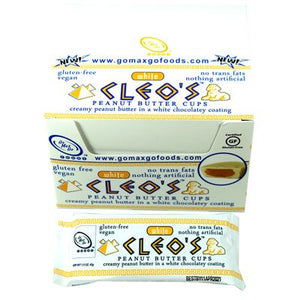 Cleo's Vegan White Peanut Butter Cups - 1.5oz - Sweets and Geeks