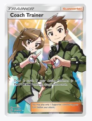 Coach Trainer (Full Art) SM - Unified Minds # 233/236 - Sweets and Geeks