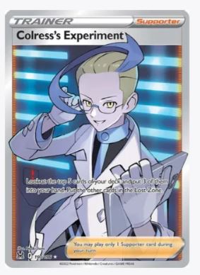 Colress's Experiment (Full Art) SWSH11: Lost Origin # 190/196 - Sweets and Geeks