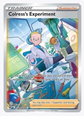 Colress's Experiment Crown Zenith: Galarian Gallery # GG59/GG70 - Sweets and Geeks