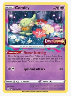 Comfey - SWSH242 (Prerelease) SWSH: Sword & Shield Promo Cards # SWSH242 - Sweets and Geeks