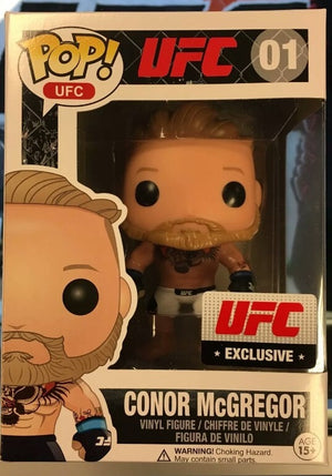 Funko Pop UFC: UFC- Conor McGregor (White Shorts) UFC Exclusive #01 - Sweets and Geeks