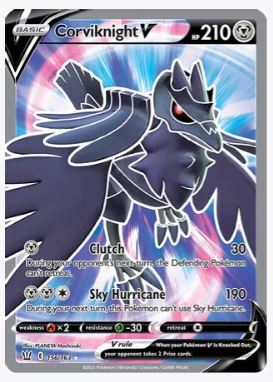 Corviknight V (Full Art) SWSH05: Battle Styles # 156/163 - Sweets and Geeks