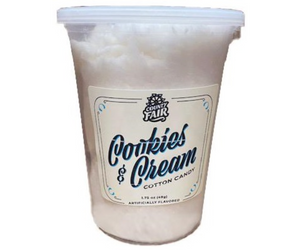 County Fair Original Cotton Candy- Cookies & Cream - Sweets and Geeks