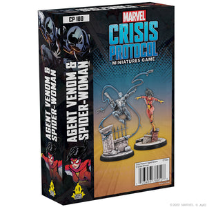 Marvel: Crisis Protocol - Agent Venom & Spider-Woman - Sweets and Geeks