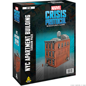 Marvel Crisis Protocol: NYC Apartment Building Terrain - Sweets and Geeks