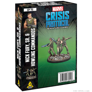 Marvel: Crisis Protocol - Nick Fury, Sr. & Howling Commandos - Sweets and Geeks