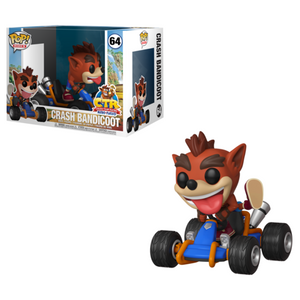 Funko Pop Rides: Crash Bandicoot - Crash Bandicoot (Crash Team Racing) #64 - Sweets and Geeks