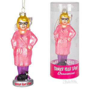 Crazy Cat Lady Ornament - Sweets and Geeks