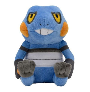 Croagunk Japanese Pokémon Center Fit Plush - Sweets and Geeks