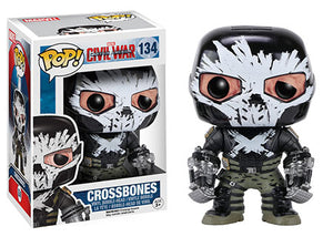 Funko Pop!: Marvel Captain America: Civil War - Crossbones #134 - Sweets and Geeks