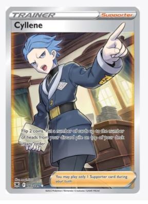 Cyllene (Full Art) SWSH10: Astral Radiance # 183/189 - Sweets and Geeks