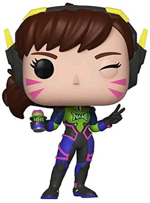 Funko Pop! Games: Overwatch - D.Va (Nano Cola) Exclusive #492 - Sweets and Geeks