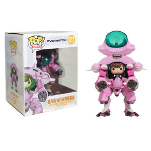 Funko POP Games: Overwatch D.VA with Meka #177 - Sweets and Geeks
