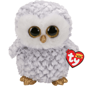 Ty Beanie Babies - Owlette- White Owl Baby Boos - Sweets and Geeks