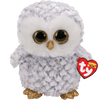 Ty Beanie Babies - Owlette- White Owl Baby Boos - Sweets and Geeks