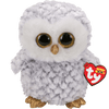Ty Beanie Babies - Owlette- White Owl Baby Boos - Sweets and Geeks
