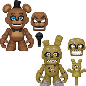 Five Nights at Freddy's Freddy and Springtrap Snap Mini-Figure 2-Pack - Sweets and Geeks