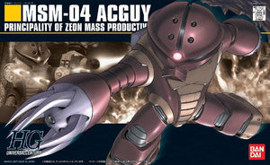 Mobile Suit Gundam HGUC MSM-04 Acguy 1/144 Scale Model Kit - Sweets and Geeks