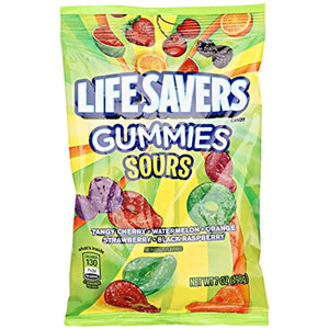 Lifesavers Gummies Sours 7oz - Sweets and Geeks