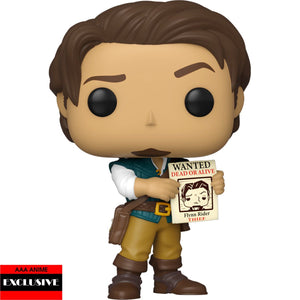 Funko Pop! Disney - Tangled - Flynn Rider (Holding Wanted Poster) (AAA Anime Exclusive) #1126 - Sweets and Geeks