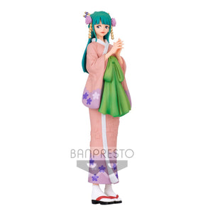 One Piece Kozuki Hiyori The Grandline Lady Wano Country DXF Vol. 4 Statue - Sweets and Geeks