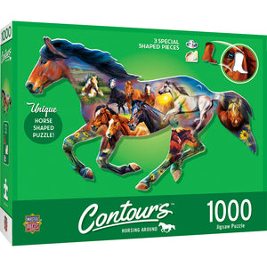 Horsing Around 1000pc Puzzle - Sweets and Geeks