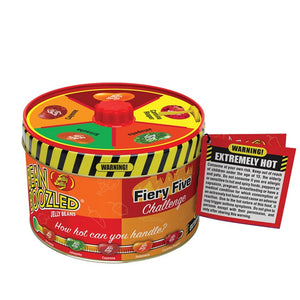 BeanBoozled 3.36 oz. Fiery Five Spinner Tin - Sweets and Geeks