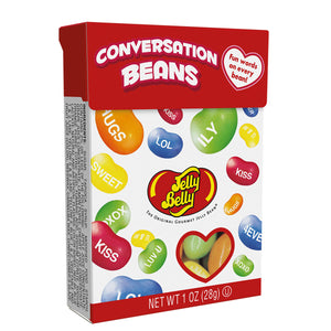 Jelly Belly Conversation Beans 1 oz Flip Top Box - Sweets and Geeks