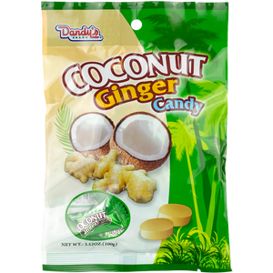 DANDY'S Coconut Ginger Candy - Sweets and Geeks