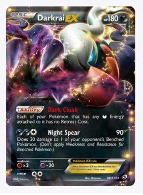 Darkrai EX Legendary Treasures # 88/113 - Sweets and Geeks